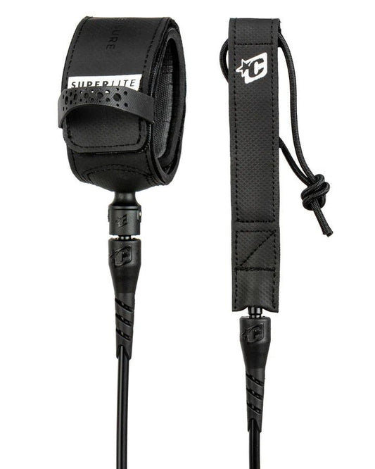 Creature, SUPERLITE LITE 6 BLK SILVER, Leash, SUPERLITE LITE 6 BLK SILVER