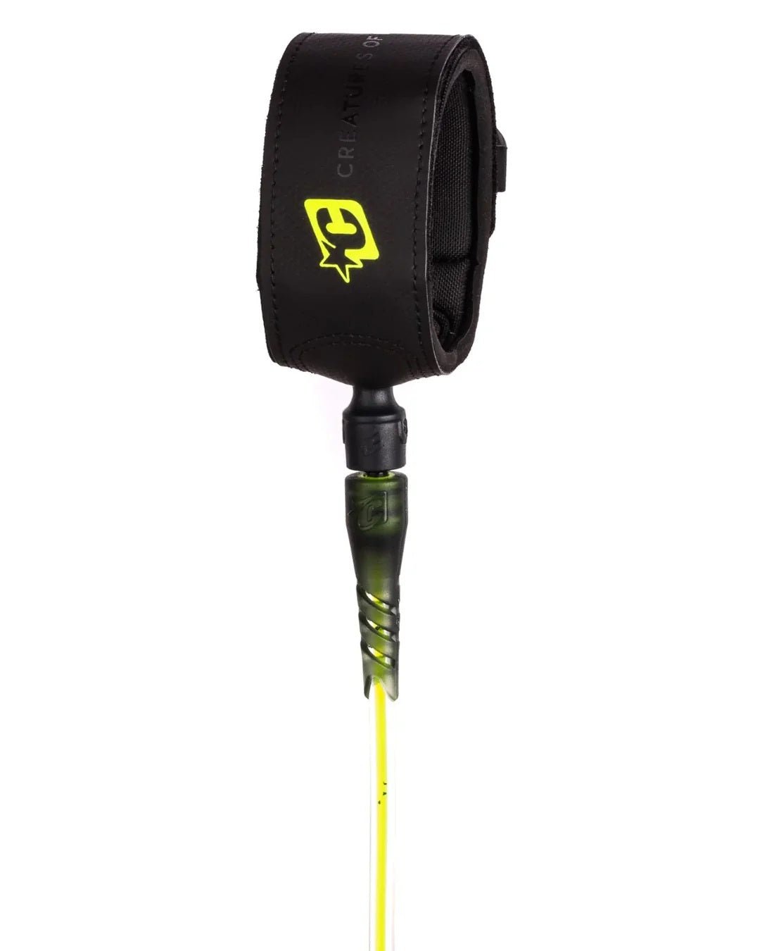 Creature, SUPERLITE LITE 6 FLURO LIME SPECKLE BLACK, Leash, SUPERLITE LITE 6 FLURO LIME SPECKLE BLACK
