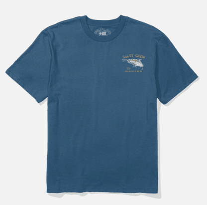 Salty Crew, Surface Classic Ss Tee - Cast Blue, T-Shirt, Surface Classic Ss Tee - Cast Blue