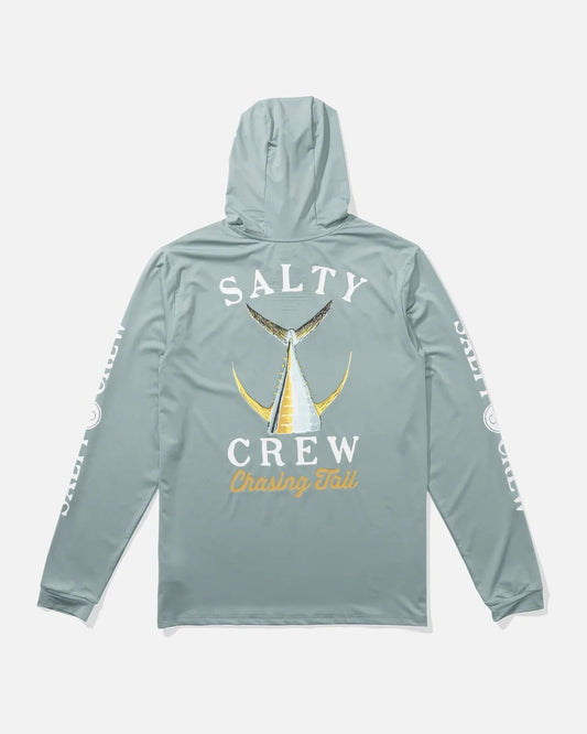 SALTY CREW, Tailed Hood Sunshirt - Mackerel, felpe, Tailed Hood Sunshirt - Mackerel