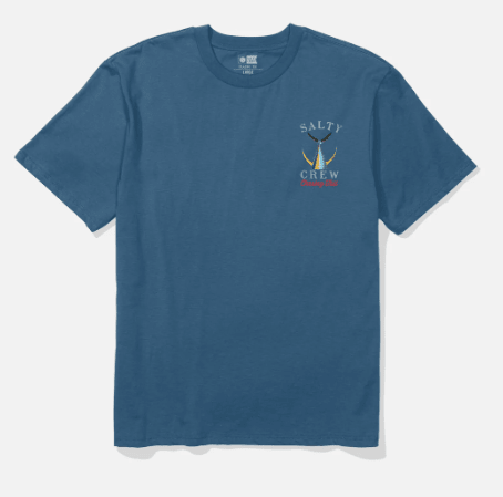 Salty Crew, Tailed S/S Tee - Cast Blue, T-Shirt, Tailed S/S Tee - Cast Blue