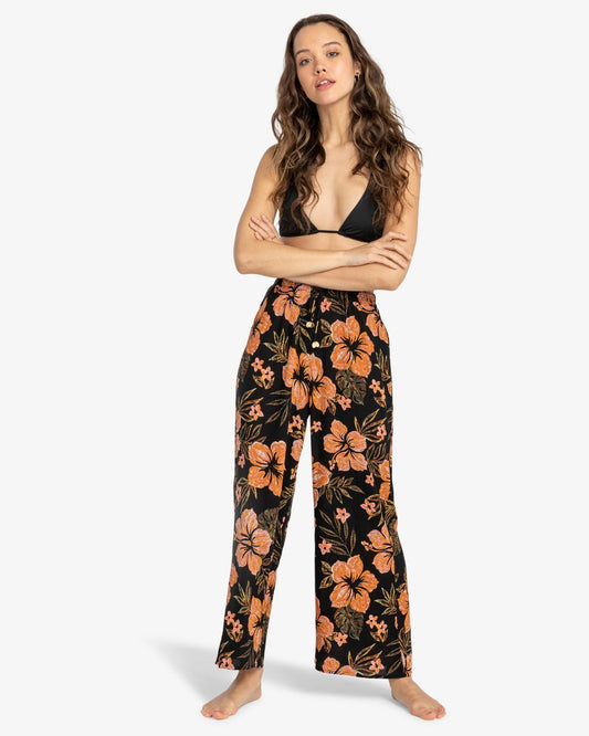 Billabong, That Smile - Pantaloni a gamba larga da donna, Donna, That Smile - Pantaloni a gamba larga da donna