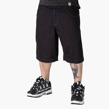 blueskin, The blueskin jeans baggy logo red, Bermuda, The blueskin jeans baggy logo red
