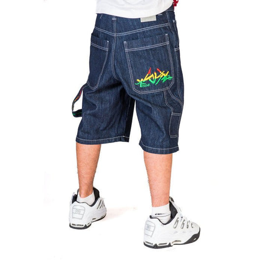 blueskin, The blueskin jeans baggy New Logo Rasta, Bermuda, The blueskin jeans baggy New Logo Rasta