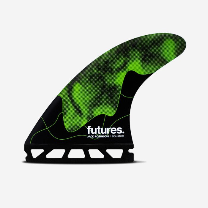 Futures, Thruster fins - Jack Robinson Honeycomb Green - Size M, FUTURES., Pinne, Thruster fins - Jack Robinson Honeycomb Green - Size M, FUTURES.