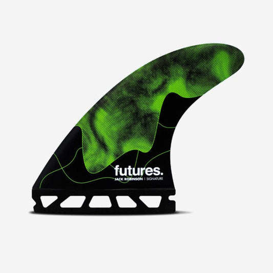 Futures, Thruster fins - Jack Robinson Honeycomb Green - Size M, FUTURES., Pinne, Thruster fins - Jack Robinson Honeycomb Green - Size M, FUTURES.