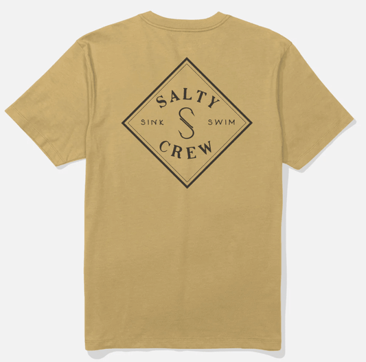 Salty Crew, Tippet S/S T-Shirt - Mineral Yellow, Costumi, Tippet S/S T-Shirt - Mineral Yellow