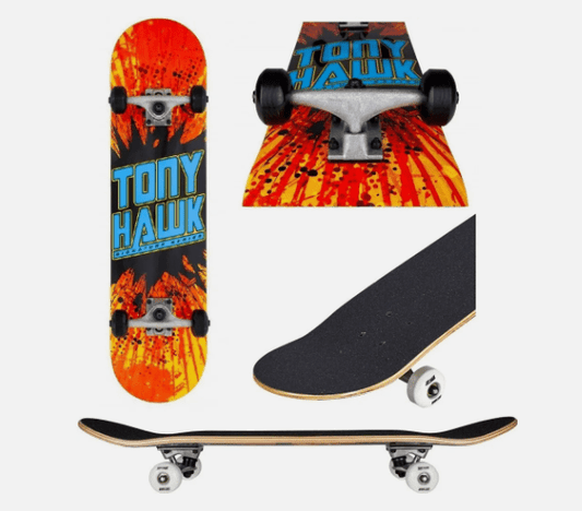Tony Hawk SS 180 Complete (UK) Shatter Logo Orange/Blue 7.75 IN - Radical Trick