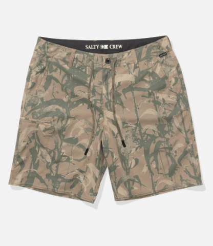 SALTY CREW, Transom Tech Short - Light Camo, Costumi, Transom Tech Short - Light Camo