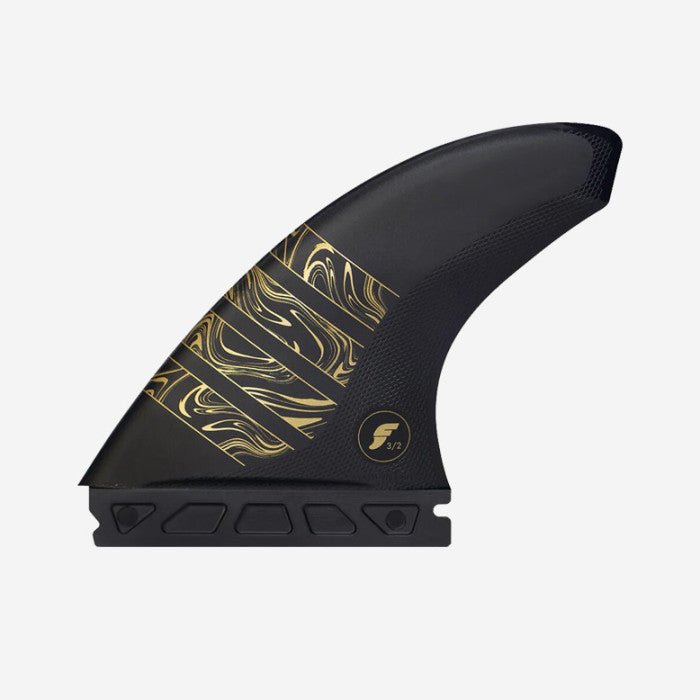 Futures, VECTOR 3/2 ALPHA series Carbon Gold Thruster Set - size M, FUTURES., Pinne, VECTOR 3/2 ALPHA series Carbon Gold Thruster Set - size M, FUTURES.