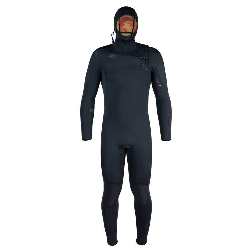 Xcel, XCEL Men's Comp X Hooded Full Wetsuit 4.5/3.5mm 2025/2026, Mute, XCEL Men's Comp X Hooded Full Wetsuit 4.5/3.5mm 2025/2026