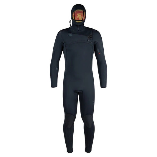 Xcel, XCEL Men's Comp X Hooded Full Wetsuit 4.5/3.5mm 2025/2026, Mute, XCEL Men's Comp X Hooded Full Wetsuit 4.5/3.5mm 2025/2026