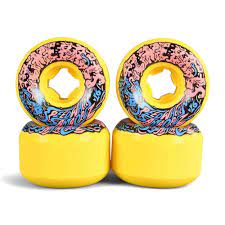 SANTA CRUZ 54 mm VOMIT MINI YELLOW 97A SLIME BALLS