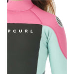 Rip Curl Omega Girls 43mm Back Zip Wetsuit Pink