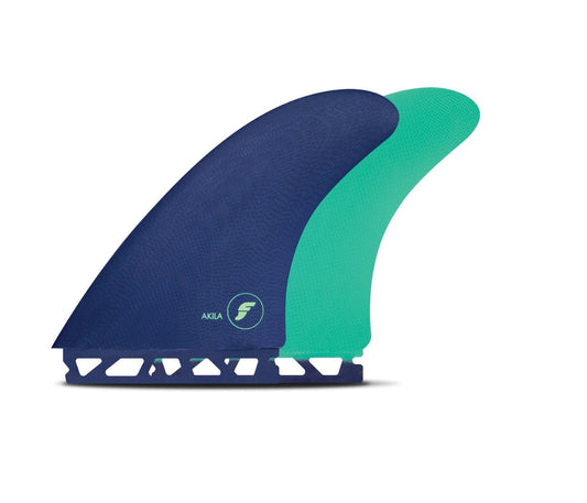 Futures, AKILA FIBERGLASS TWIN, Pinne, AKILA FIBERGLASS TWIN