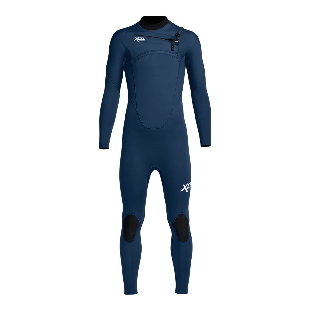 Xcel, COMP 4/3 CHEST ZIP, mute, COMP 4/3 CHEST ZIP
