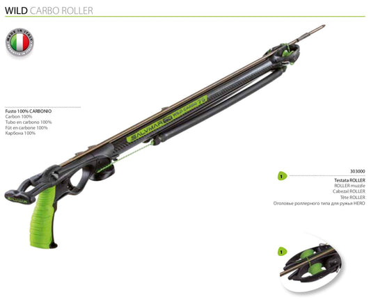 salvimar, FUCILE WILD CARBO ROLLER SALVIMAR, arbalete, FUCILE WILD CARBO ROLLER SALVIMAR