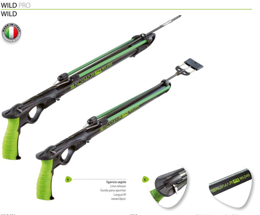 salvimar, FUCILE WILD e WILD PRO SALIMAR, arbalete, FUCILE WILD e WILD PRO SALIMAR