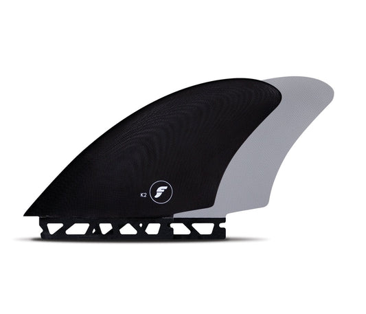 Radical Trick, K2 FIBERGLASS KEEL TWIN FIN, Pinne, K2 FIBERGLASS KEEL TWIN FIN