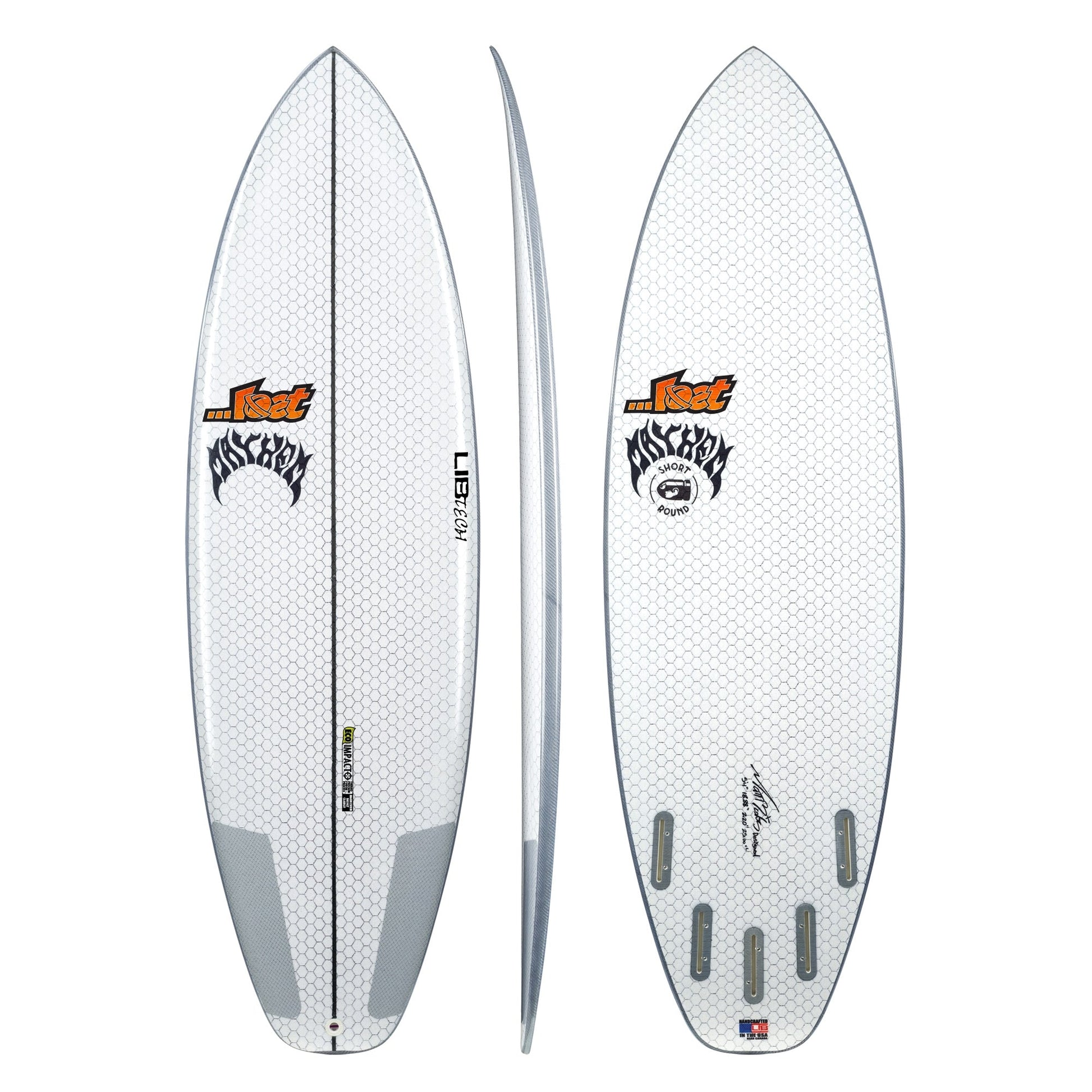lost, LIB TECH SHORT ROUND, shortboard, LIB TECH SHORT ROUND