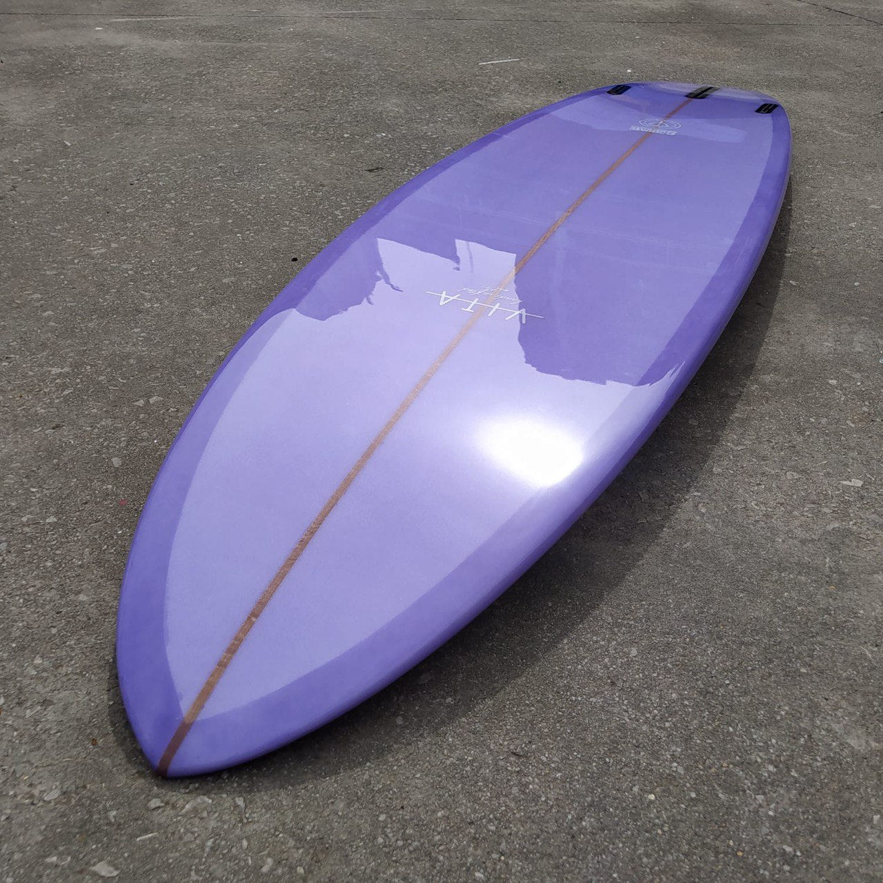 Vita Surfboard, SINGLE RUDDER, Mini Malibu, SINGLE RUDDER
