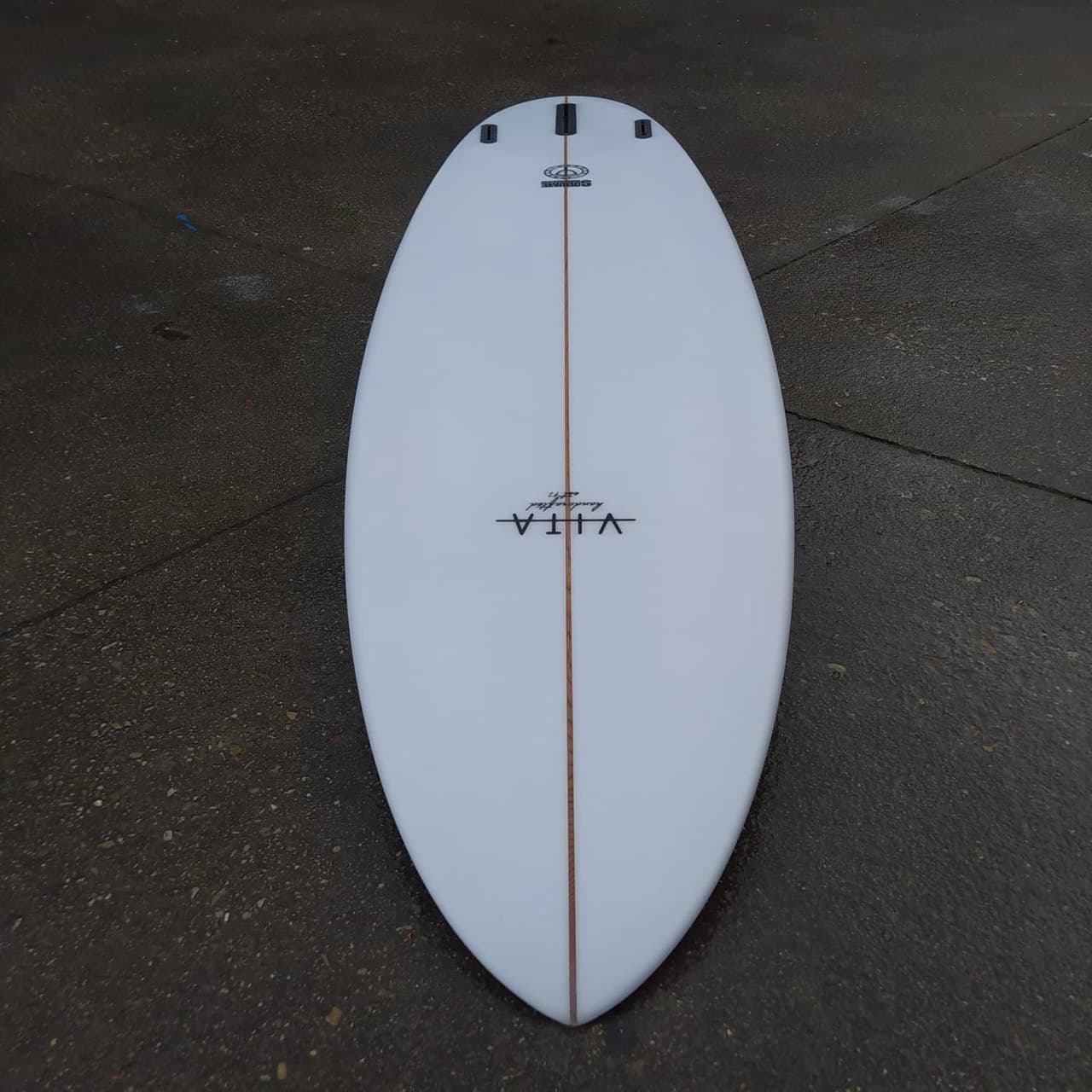 Vita Surfboard, SINGLE RUDDER, Mini Malibu, SINGLE RUDDER