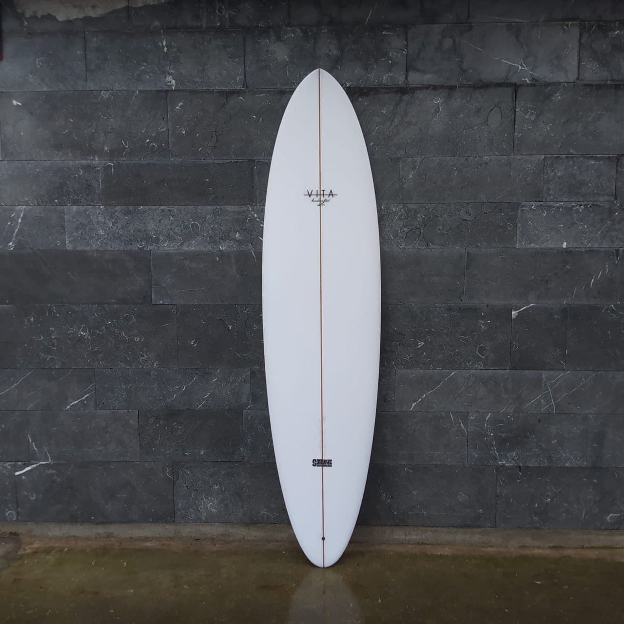 Vita Surfboard, SINGLE RUDDER, Mini Malibu, SINGLE RUDDER