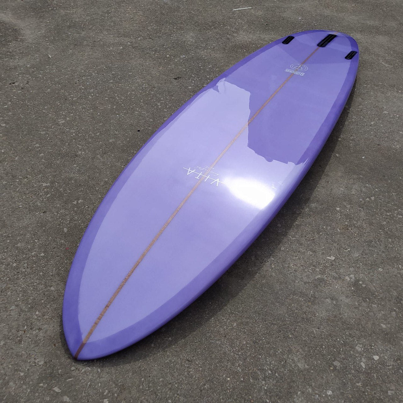 Vita Surfboard, SINGLE RUDDER, Mini Malibu, SINGLE RUDDER