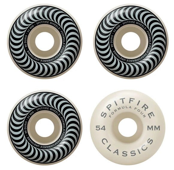 SPITFIRE, SPITFIRE F4 CLASSIC SILVER 54, Truck, SPITFIRE F4 CLASSIC SILVER 54