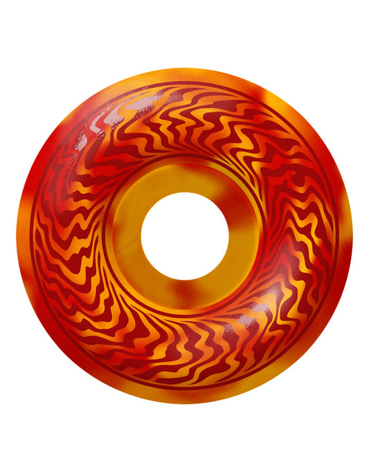 SPITFIRE FORMULA FOUR SWIRLED CLASSIC RUOTE (RED ORANGE) 56MM