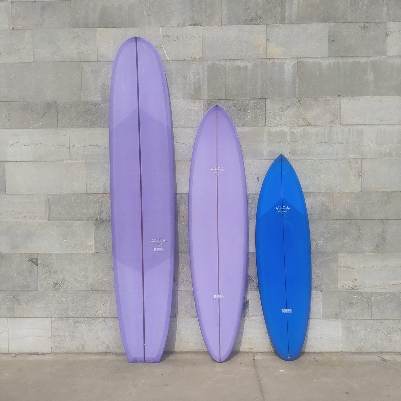 Vita Surfboard, TWIN RUDDER, Retro, TWIN RUDDER