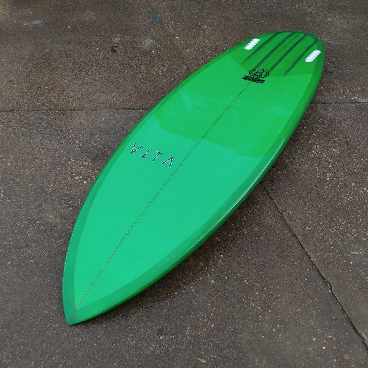 Vita Surfboard, TWIN RUDDER, Retro, TWIN RUDDER