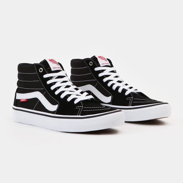 Vans, VANS SK8 HI BLACK /WHITE, Scarpe, VANS SK8 HI BLACK /WHITE