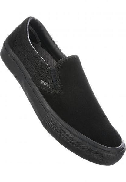Vans, VANS SLIPON PRO BLACK, Scarpe, VANS SLIPON PRO BLACK