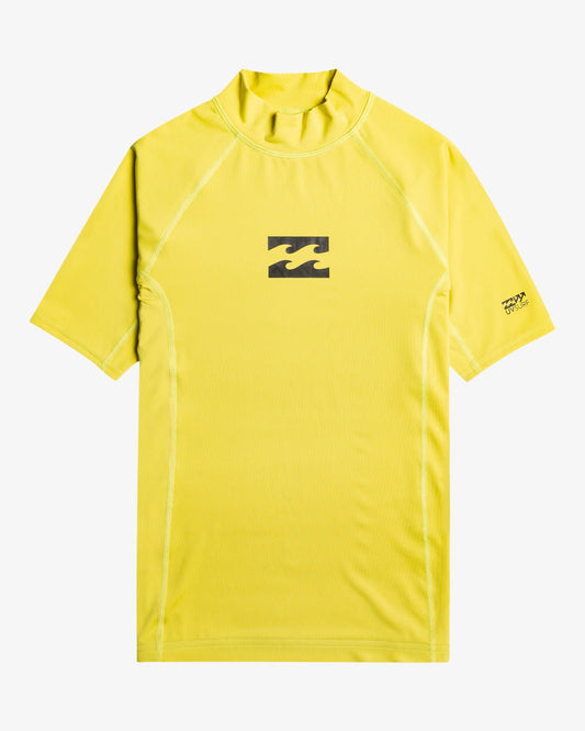 billabong, Waves All Day - Rash vest a maniche corte da Ragazzo 8 - 16, mute, Waves All Day - Rash vest a maniche corte da Ragazzo 8 - 16