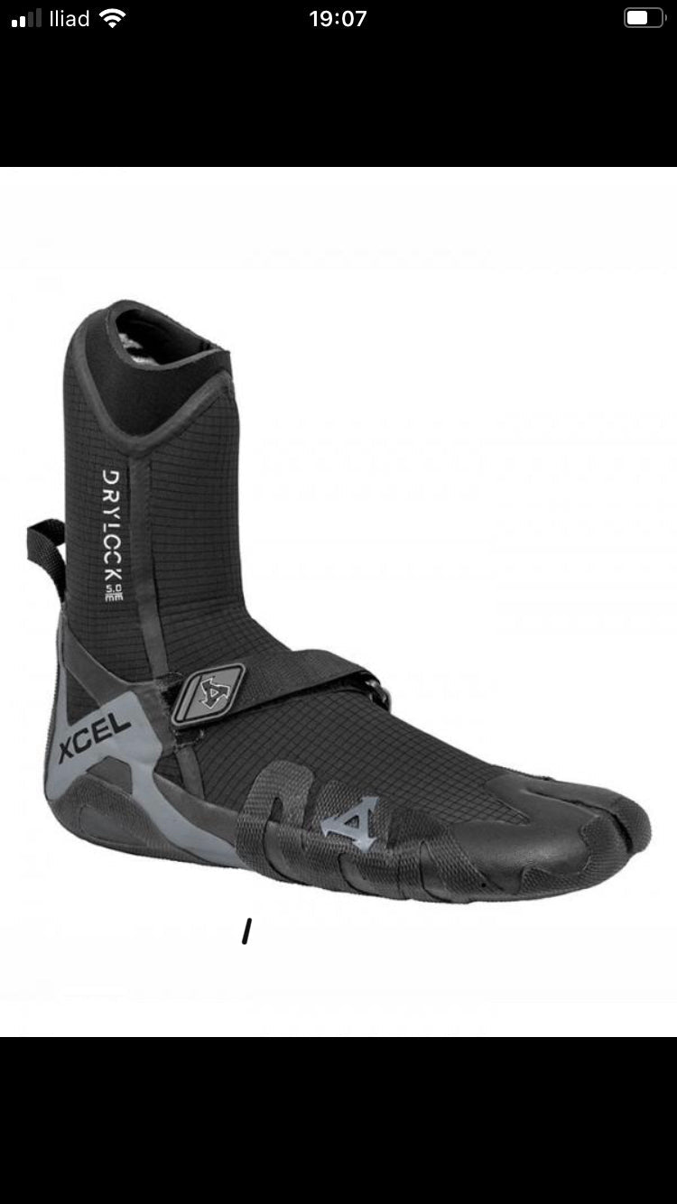 xcle, XCEL DRYLOCK 5MM SPLIT TOE BOOT, accessori surf, XCEL DRYLOCK 5MM SPLIT TOE BOOT