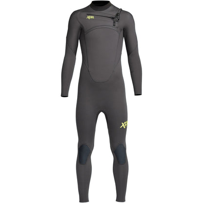 Radical Trick, XCEL JUNIOR COMP 4/3MM CHEST ZIP blu, , XCEL JUNIOR COMP 4/3MM CHEST ZIP blu