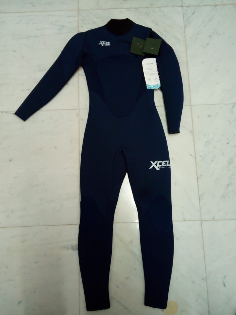 Radical Trick, XCEL JUNIOR COMP 4/3MM CHEST ZIP blu, , XCEL JUNIOR COMP 4/3MM CHEST ZIP blu